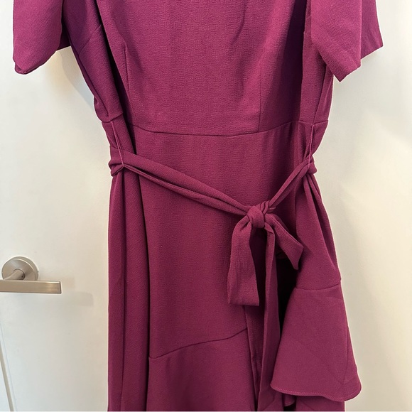 Lane Bryant Ruffle Hem Fit and Flare Dress - Picture 3 of 6